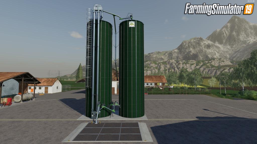 Placeable Neuero Grain-Silo v1.0 for FS19