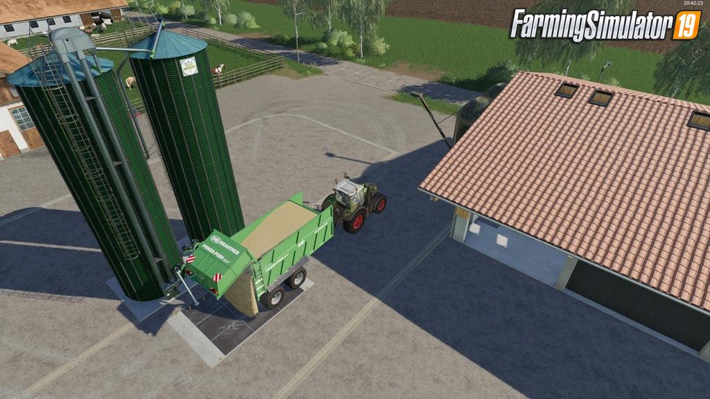 Placeable Neuero Grain-Silo v1.0 for FS19