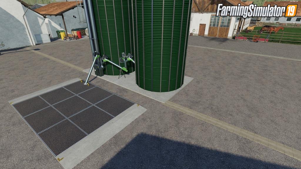 Placeable Neuero Grain-Silo v1.0 for FS19