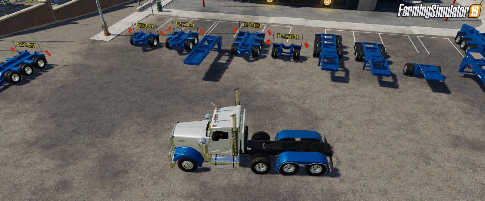 Fontaine Magnitude 80 Trailers Pack by aroark for FS19