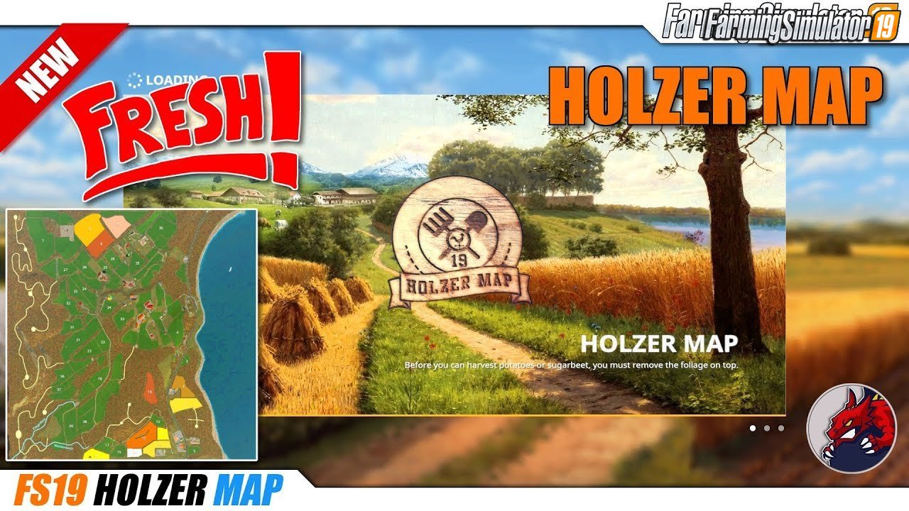 Holzer Map by ludimusi for FS19