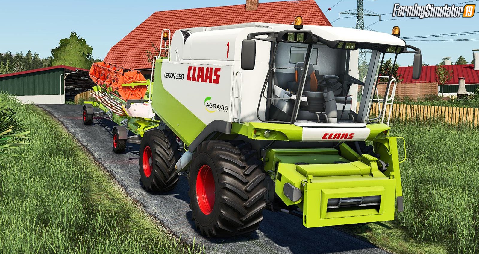 Combine Claas Lexion 530-540 v2.0 for FS19