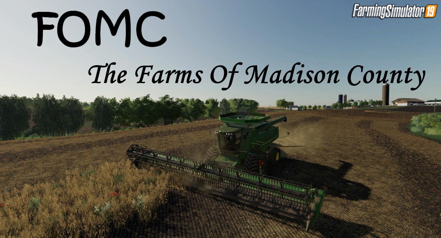 Farms Of Madison County 4X map for FS19