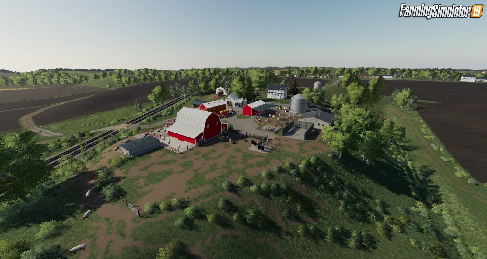 Farms Of Madison County 4X map for FS19