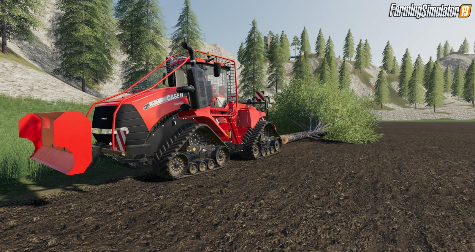 Tractor Case IH Quadtrac Logging Series for FS19