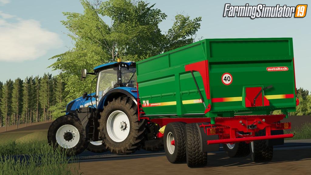 Trailer Metaltech TS16 v1.0 for FS19