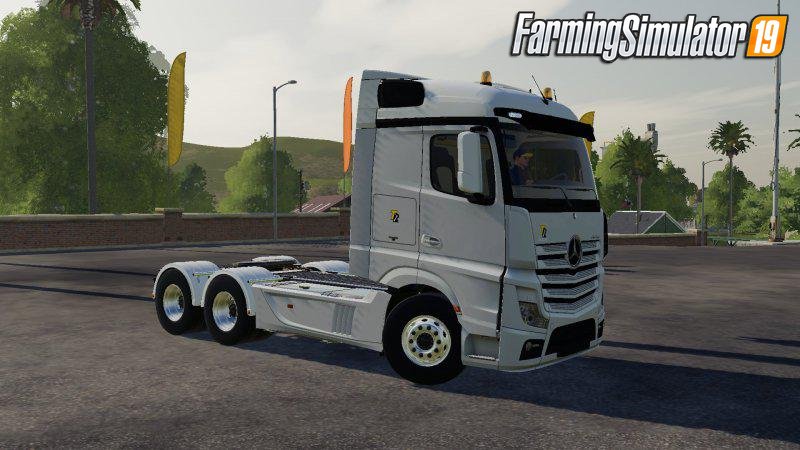 Mercedes-Benz Actros MP4 1845 6x4 for FS19