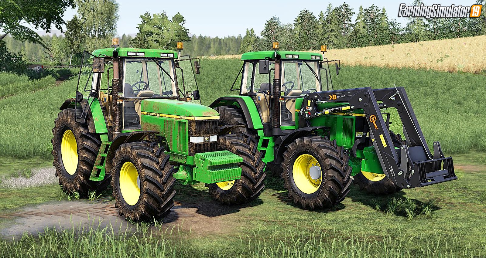 Tractor John Deere 7610/7710/7810 SERIE for FS19