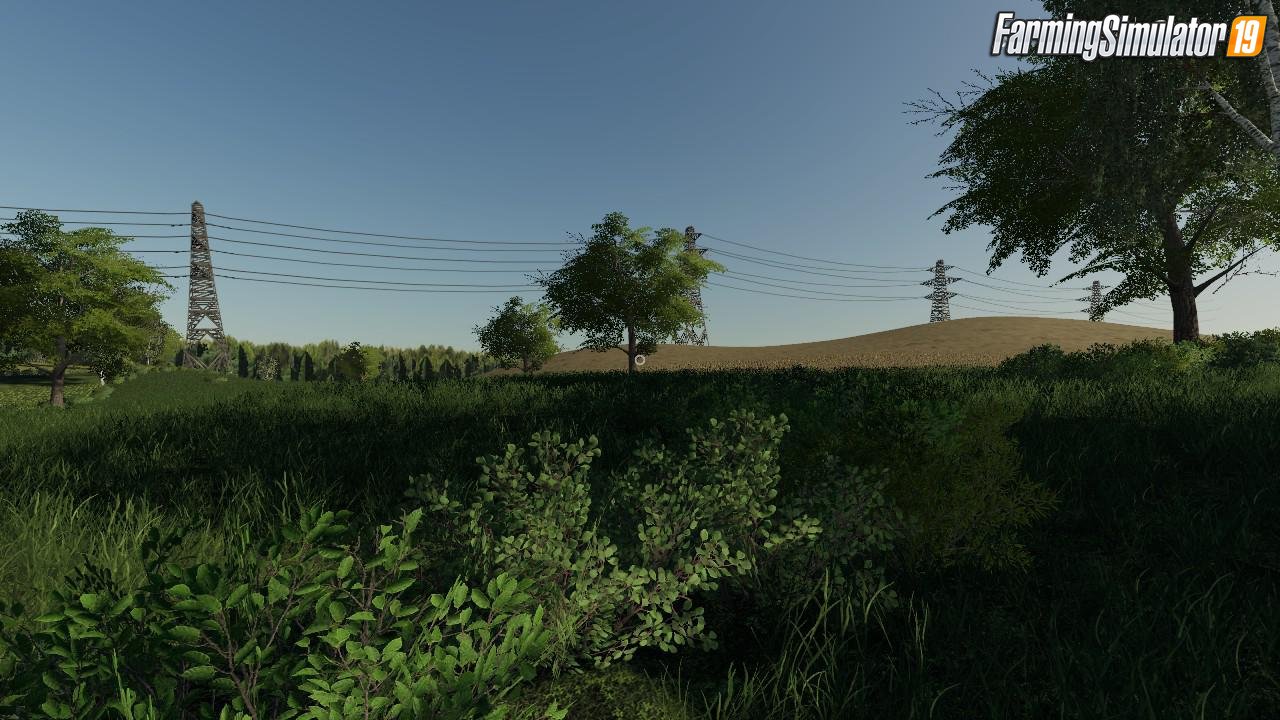 Miedzolowka Map by Miedza Tv for FS19