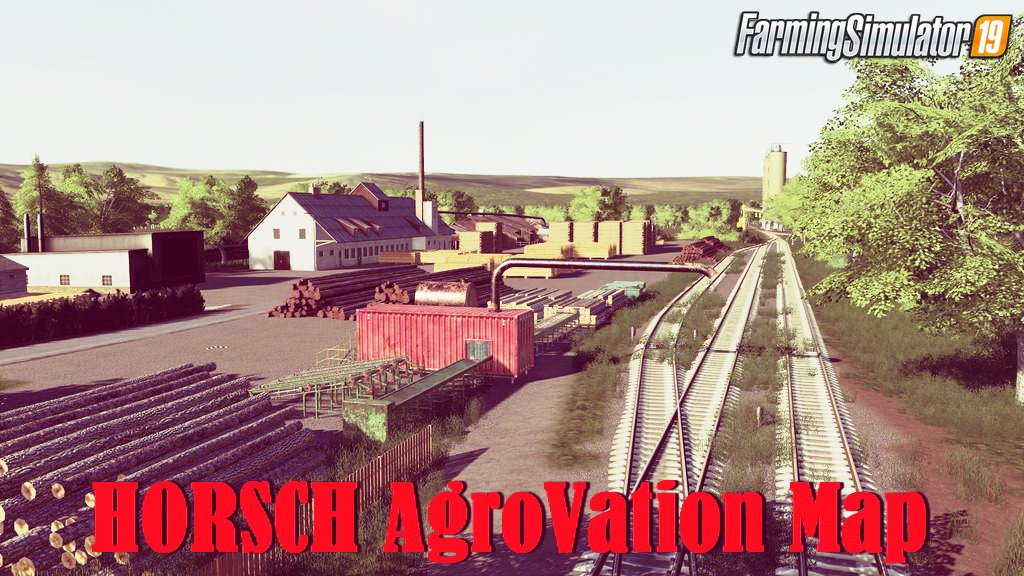 HORSCH AgroVation Map by VertexDezign for FS19