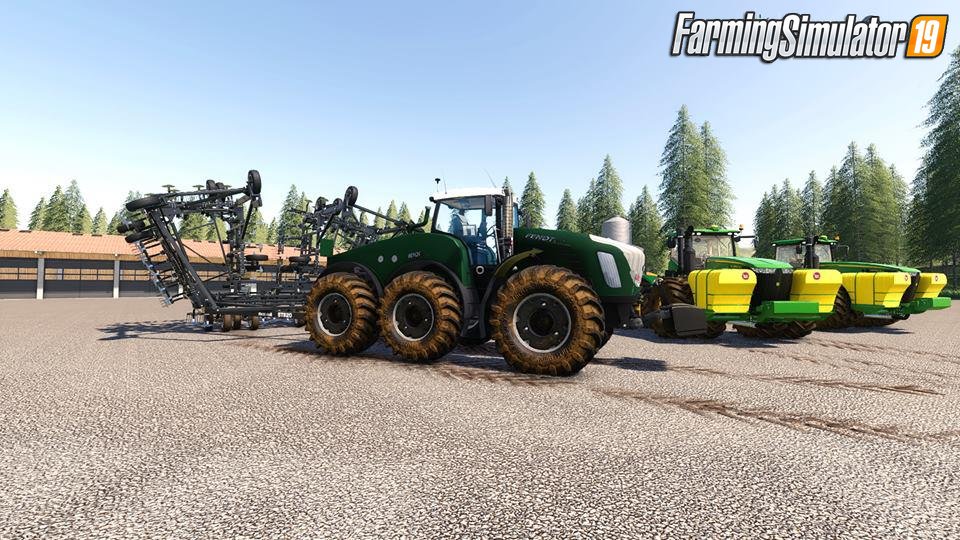 Tractor Fendt Vario Trisix for FS19