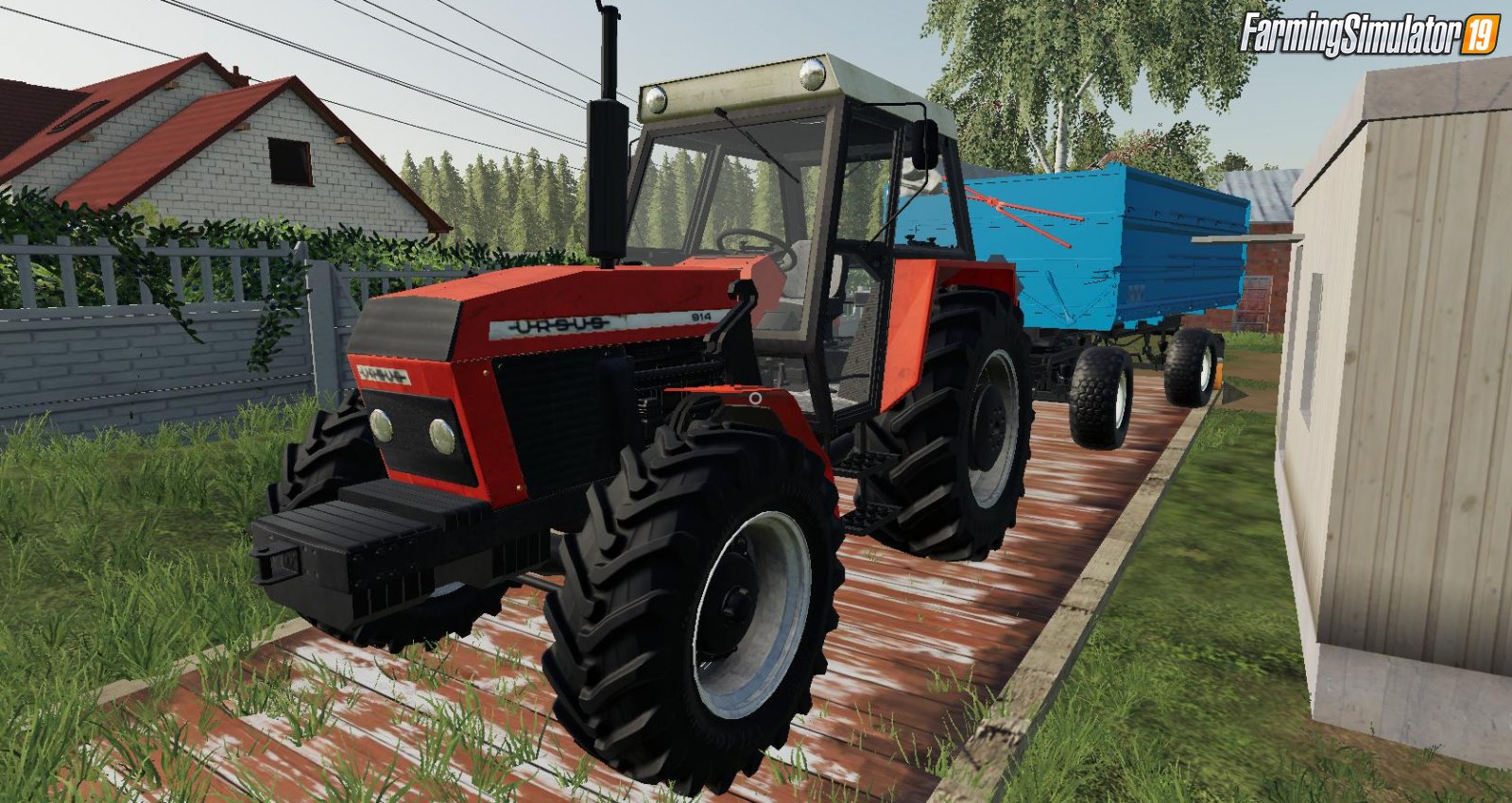 Tractor Ursus 914 for FS19