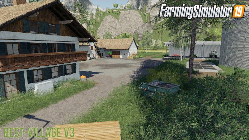 Best Village Map v3.0 by Dawider for FS19