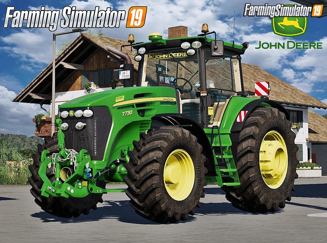 Tractor John Deere 7030 Series for FS19