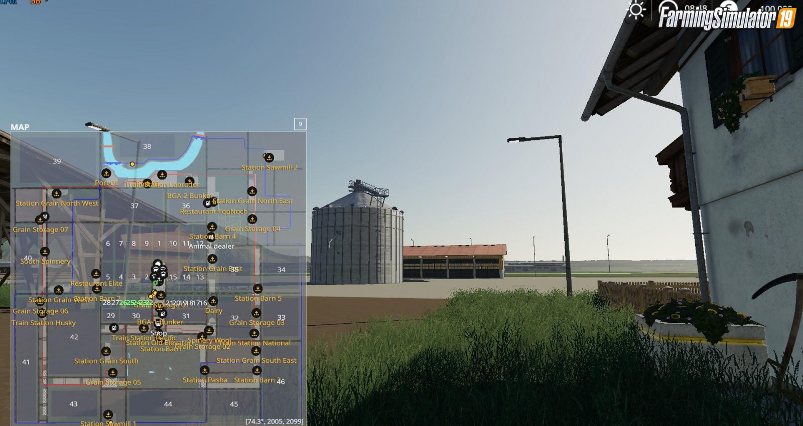 Canadian Production Map 19 for FS19