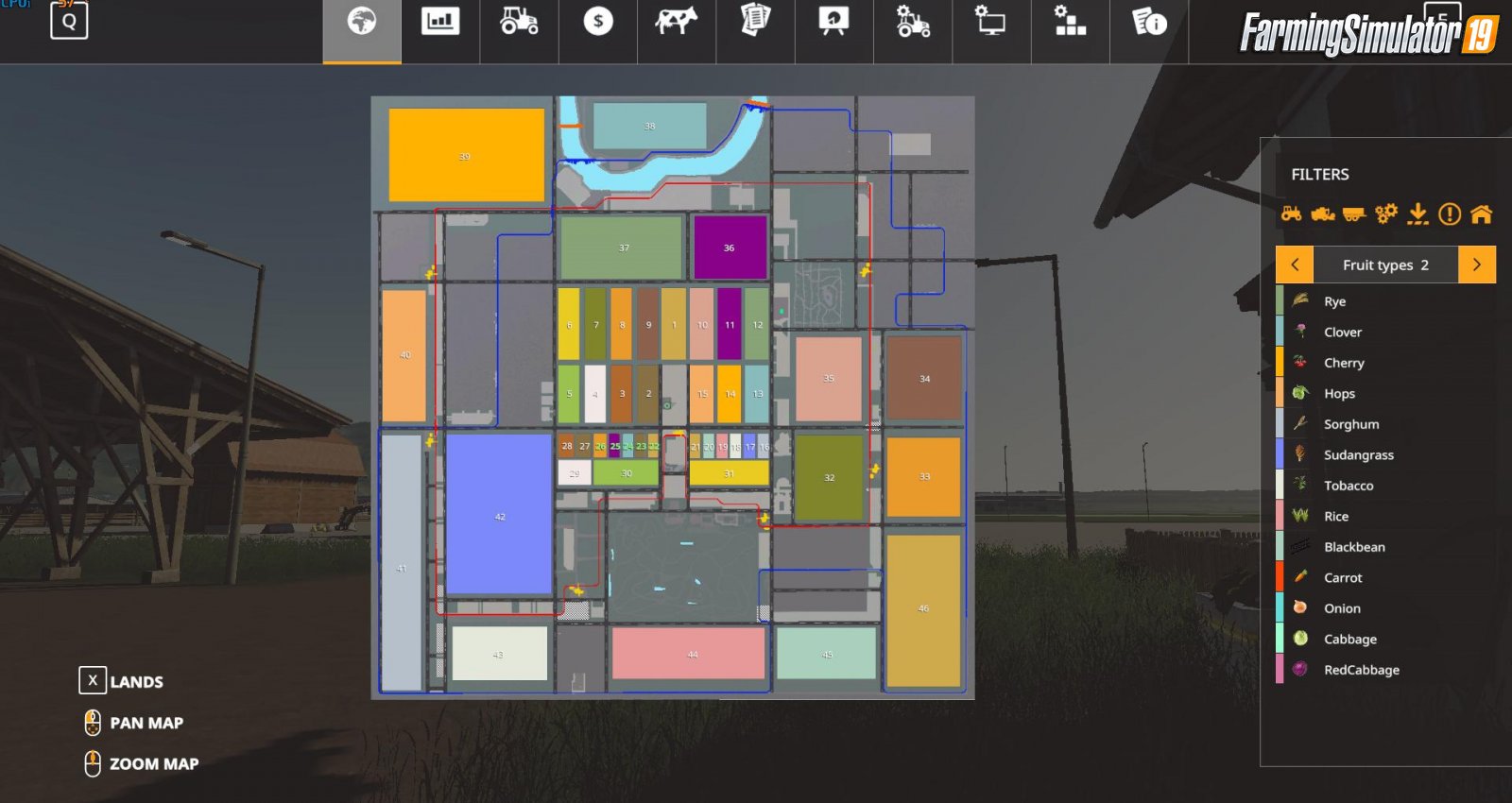 Canadian Production Map 19 for FS19