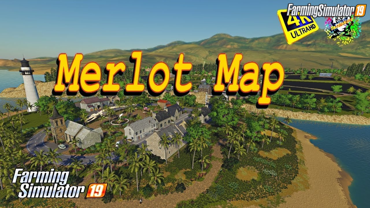 Map Merlot for FS19