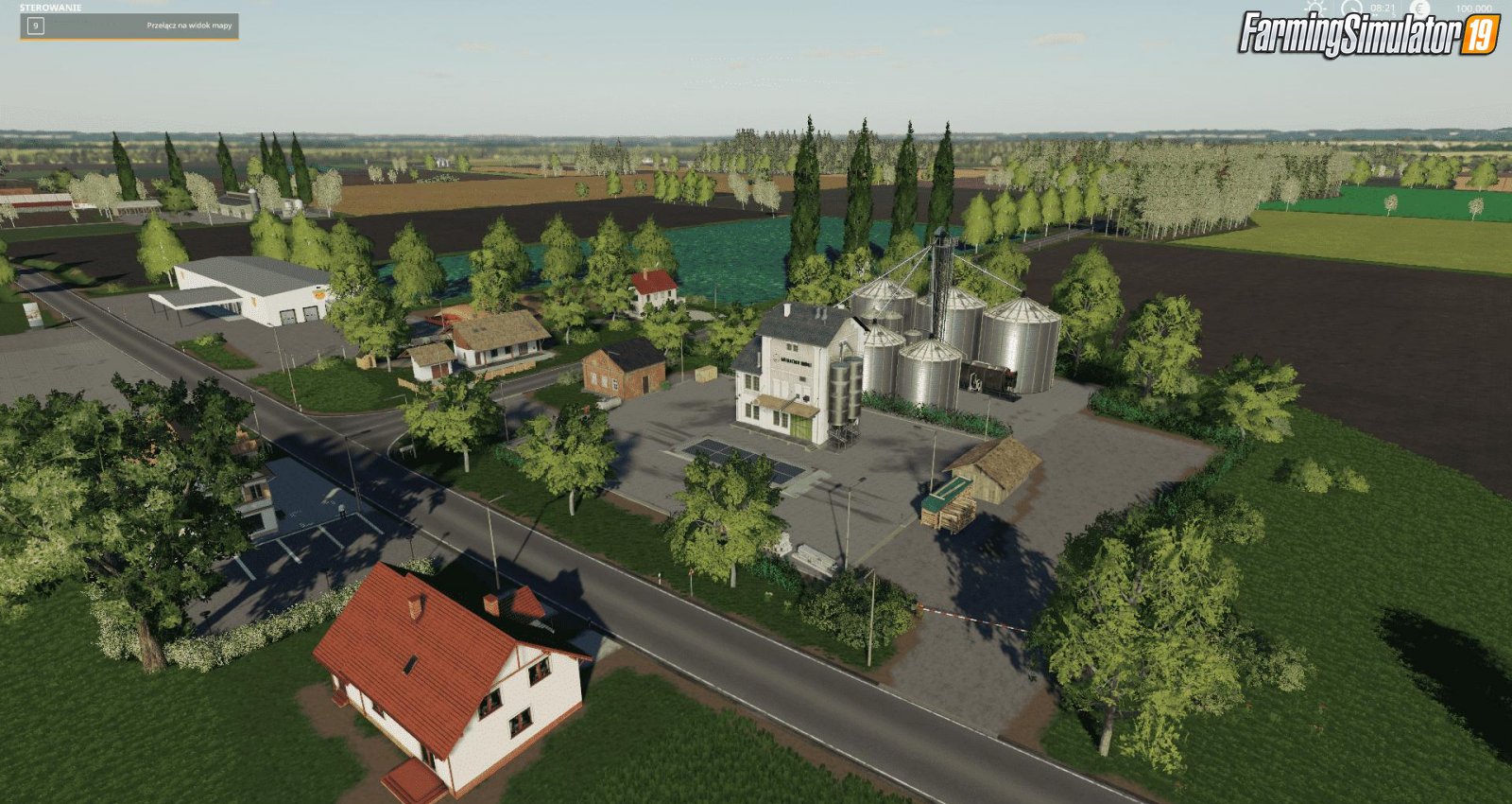 Goliszew Map by Yazu for FS19