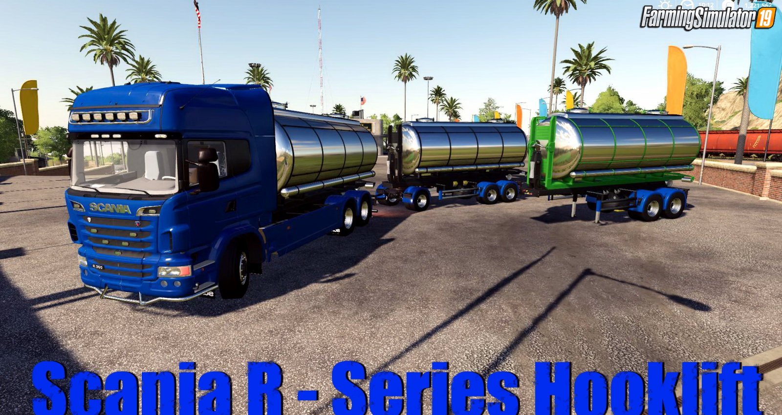 Scania R - Series Hooklift for FS19