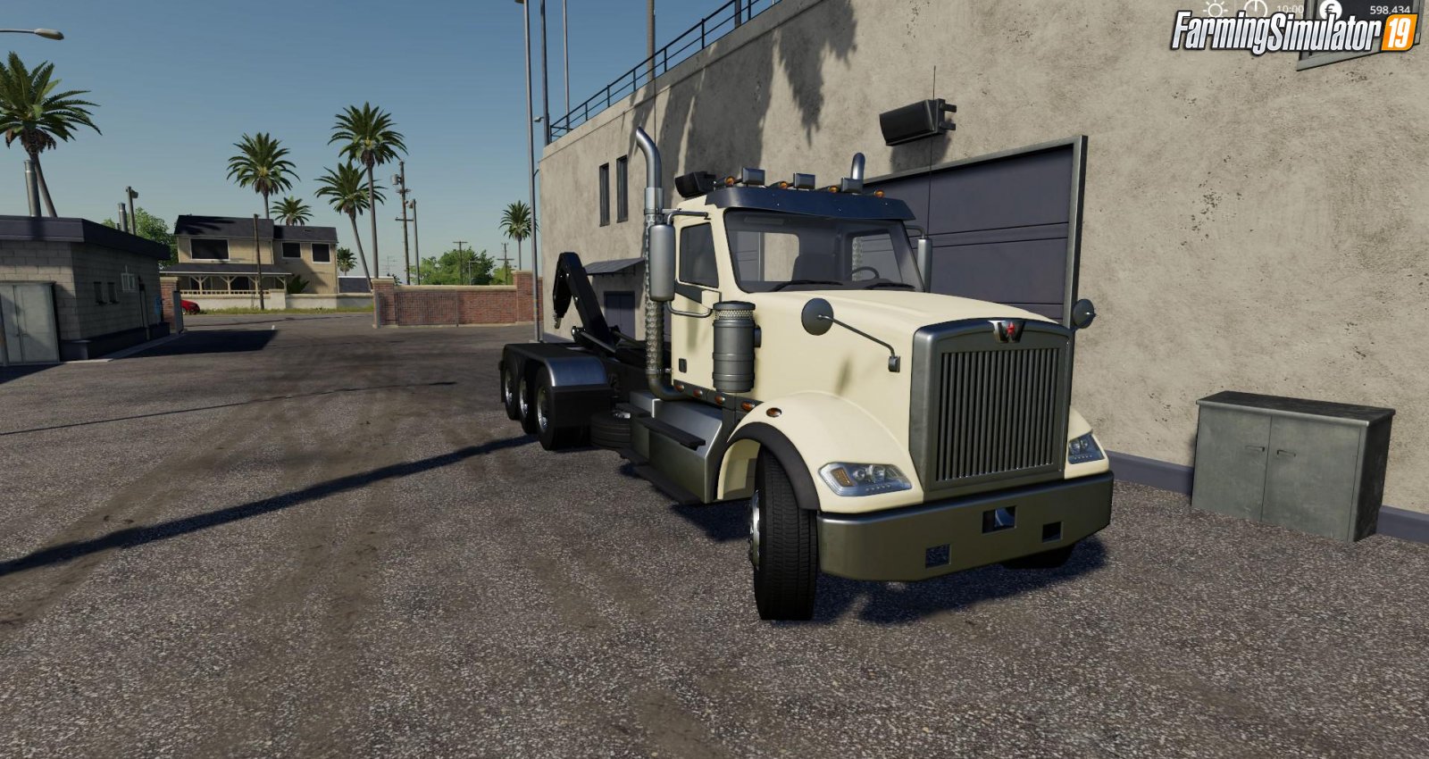 Western Star 4900 Daycab Hooklift v1.2 for FS19