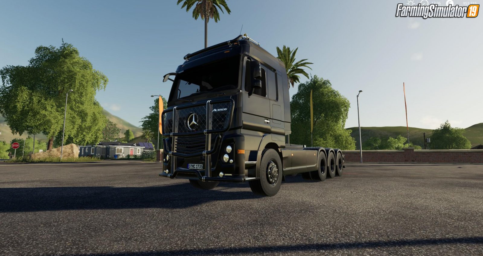 Mercedes Actros 2651 Hooklift for FS19