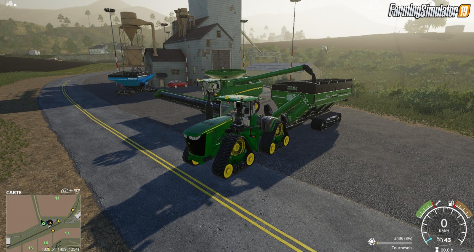 Tractor JOHN DEERE 9RX v1.0 for FS19