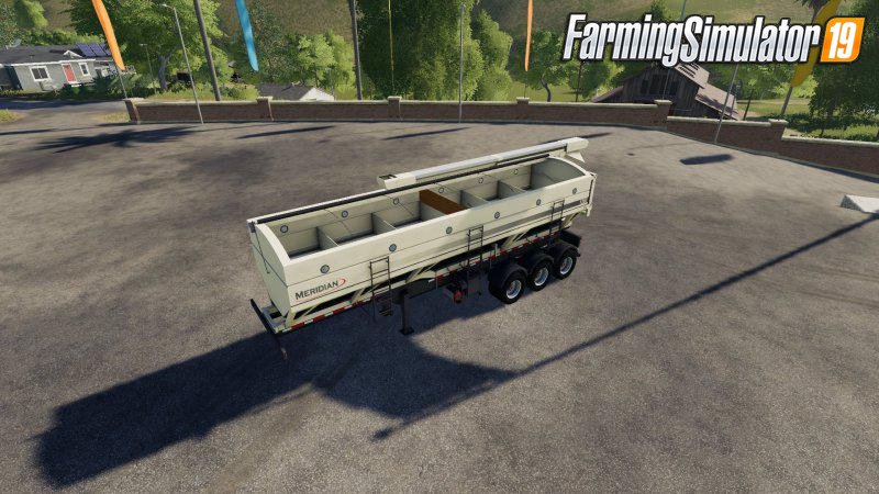 Trailer Seed express 1260 two Filltypes for FS19