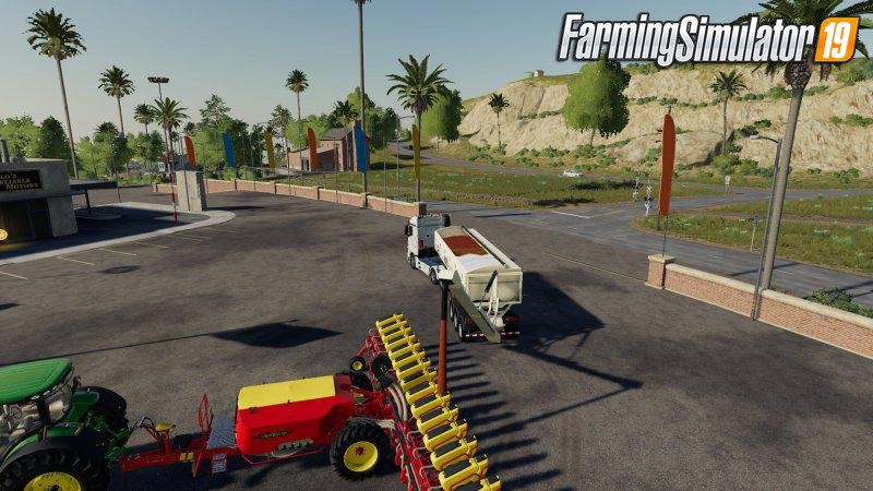 Trailer Seed express 1260 two Filltypes for FS19