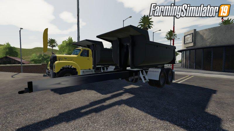 Mack B61 Dump + Trailer for FS19