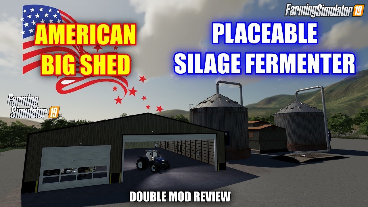 Silage Production Placeable for FS19