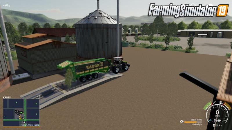 Silage Production Placeable for FS19