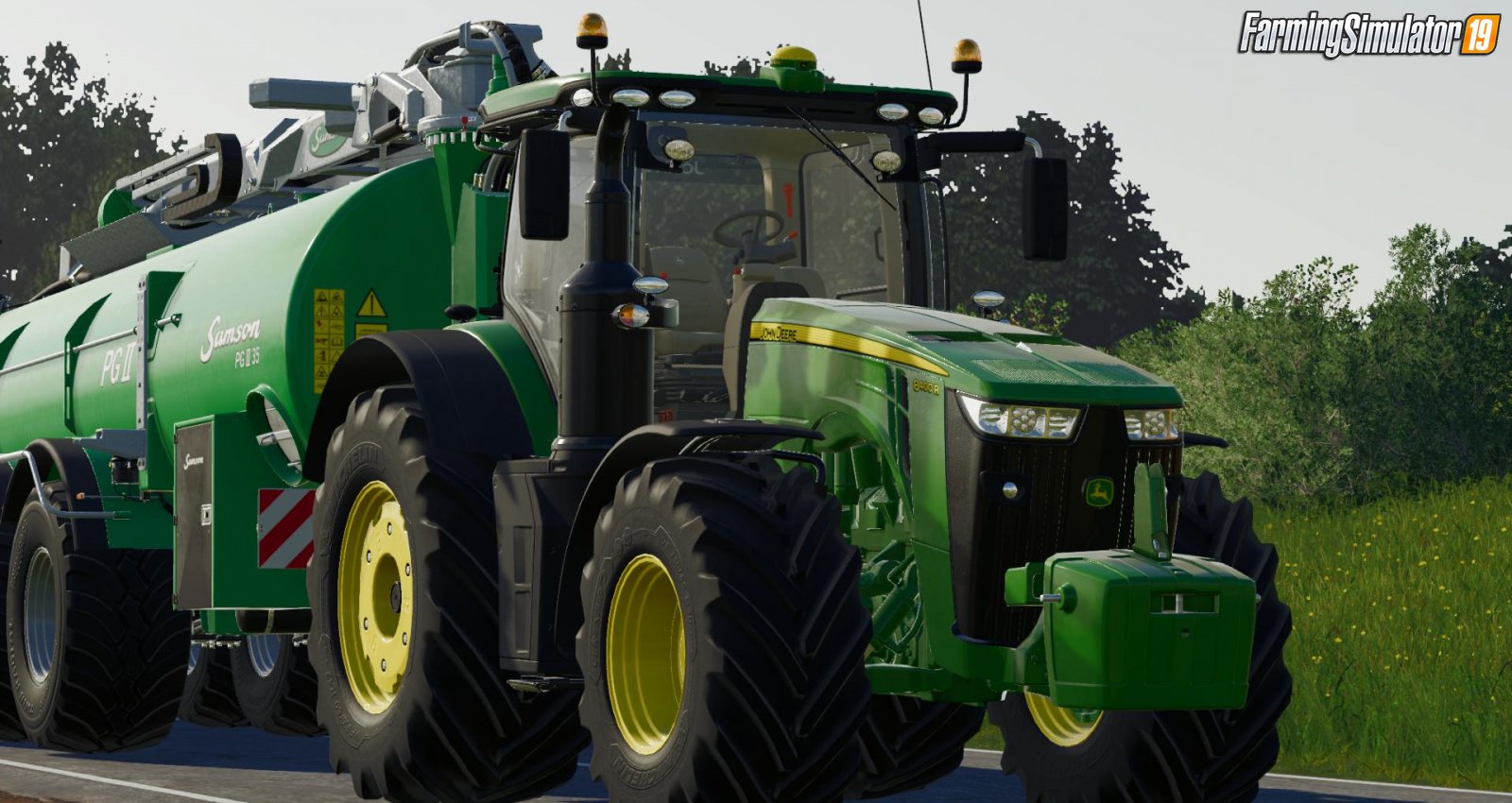 Tractor John Deere 8R 2014 for FS19