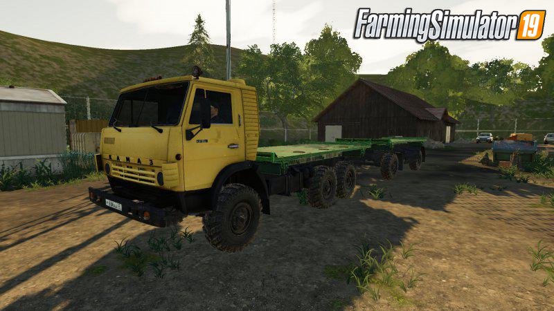 KamAZ 4310 Platform Truck for FS19