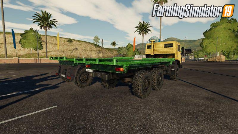 KamAZ 4310 Platform Truck for FS19