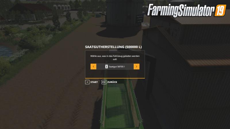 Seed Production Placeable for FS19