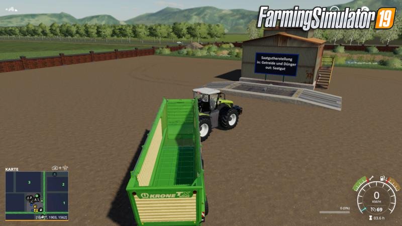 Seed Production Placeable for FS19