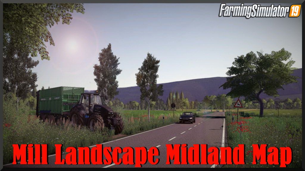 Mill Landscape Midland Map v1.0 for FS19