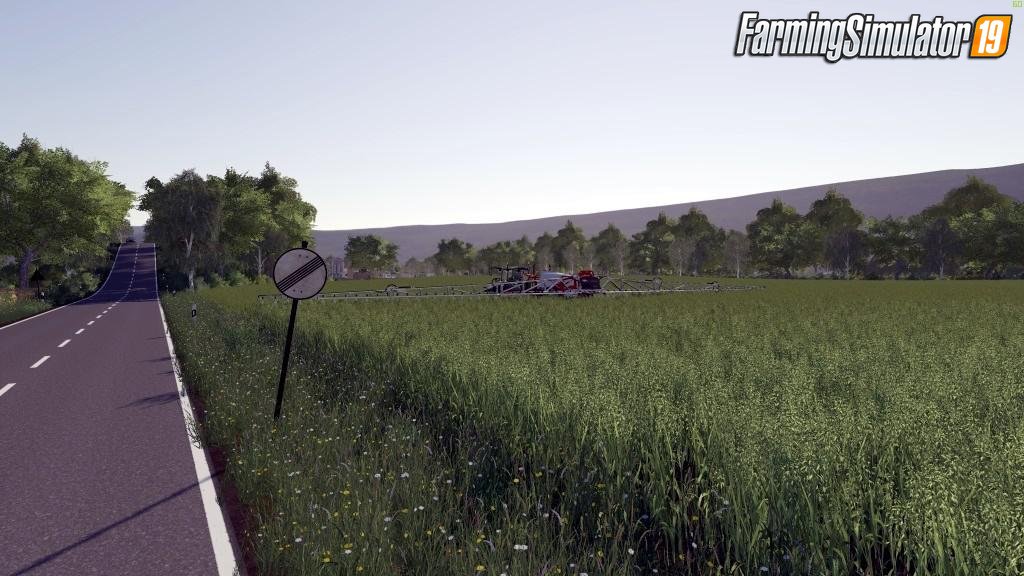 Mill Landscape Midland Map v1.1 for FS19