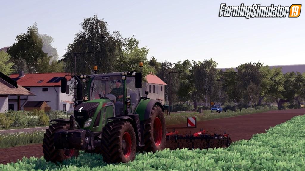 Mill Landscape Midland Map v1.1 for FS19