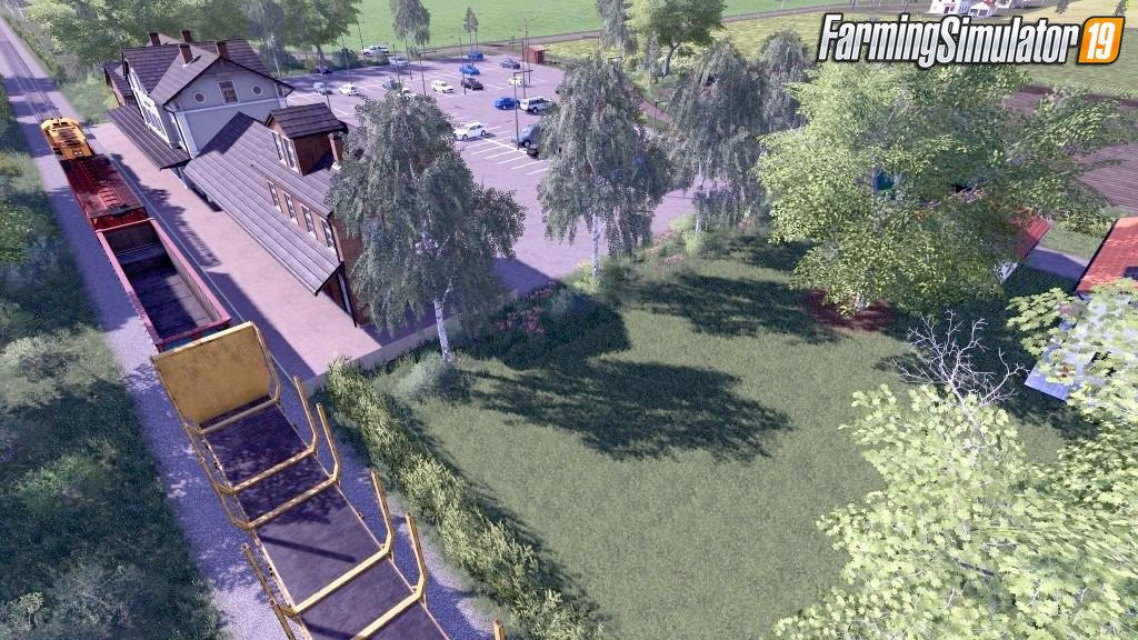 Mill Landscape Midland Map v1.1 for FS19