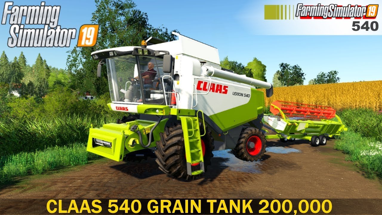 Combine CLAAS 540 - Farming Simulator 19