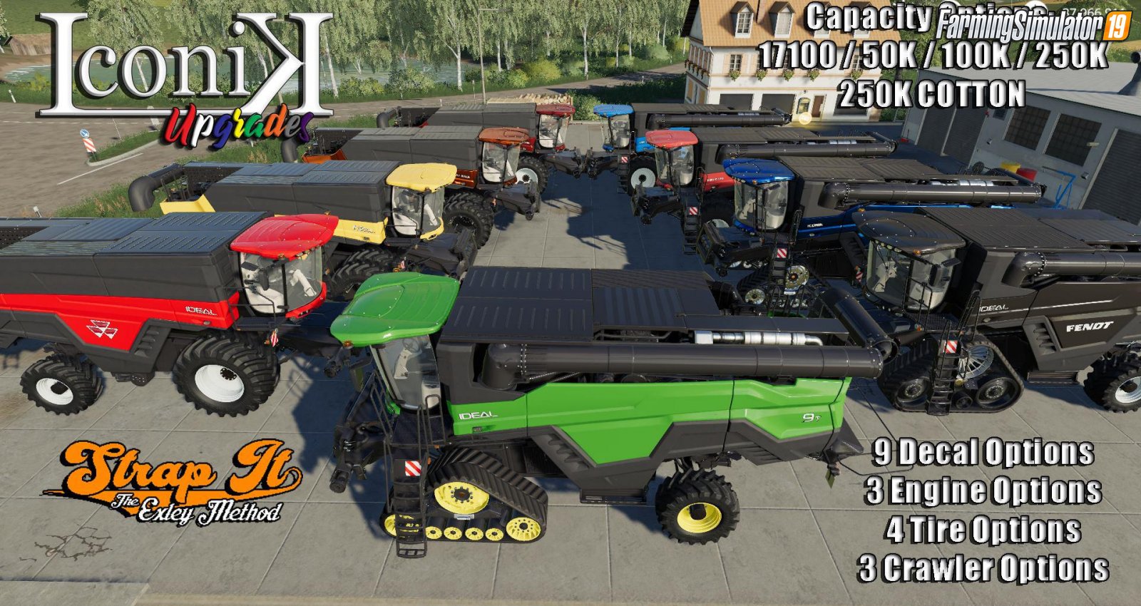 Iconik Ideal Harvester v1.0 for FS19