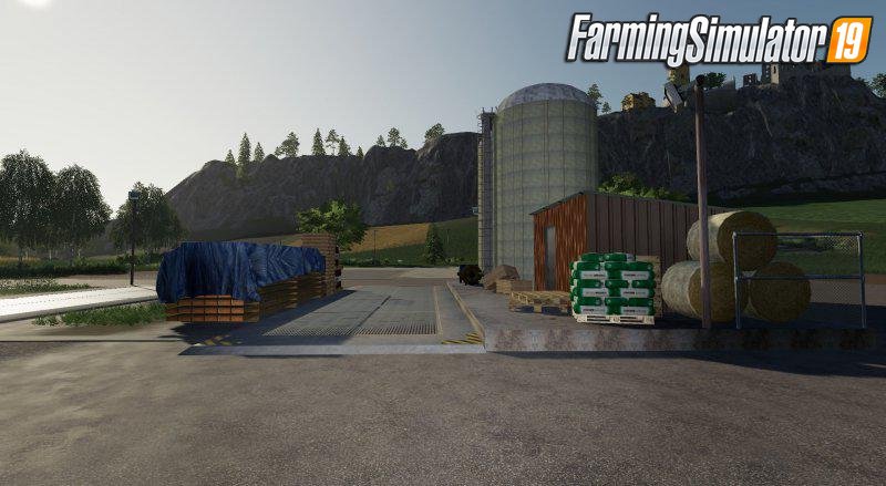 Reception Center Placeable for FS19