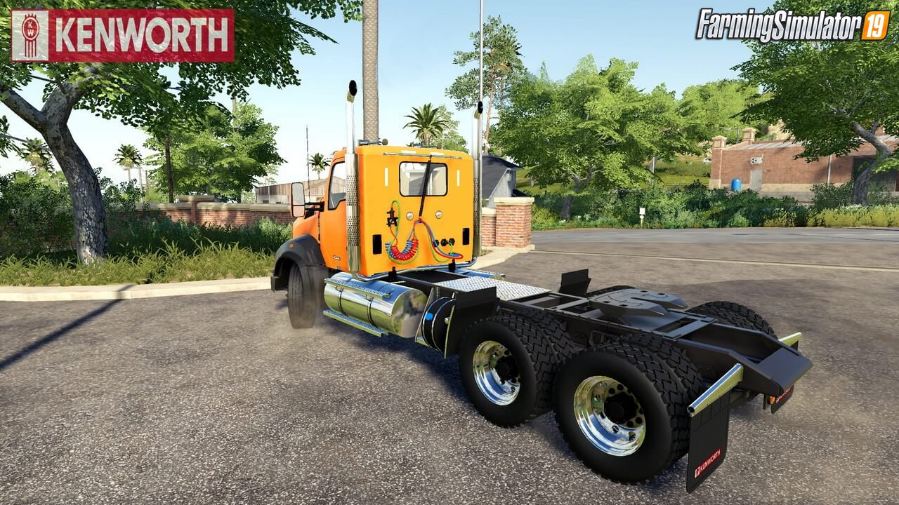 Kenworth T880 by Custom Modding for FS19