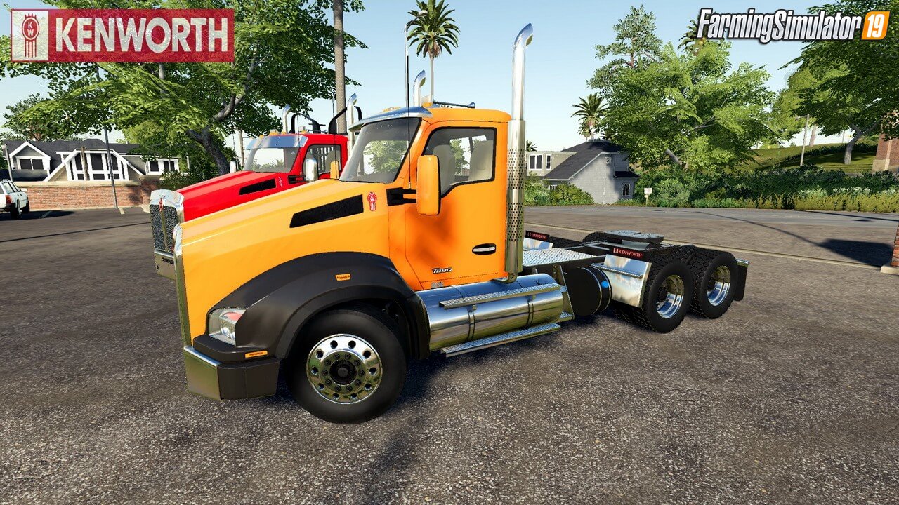 Kenworth T880 by Custom Modding for FS19