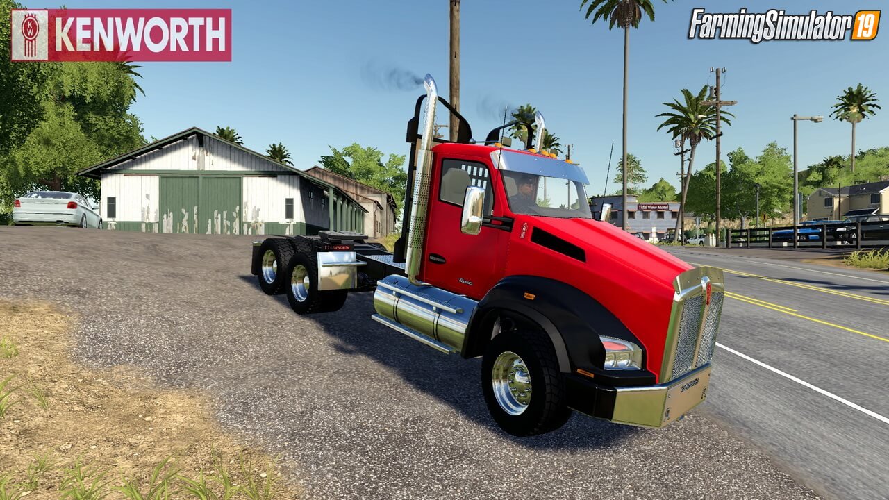 Kenworth T880 by Custom Modding for FS19