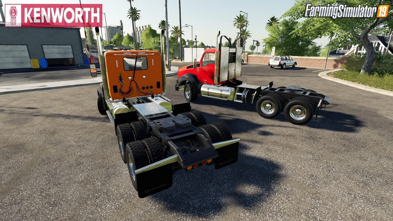 Kenworth T880 by Custom Modding for FS19