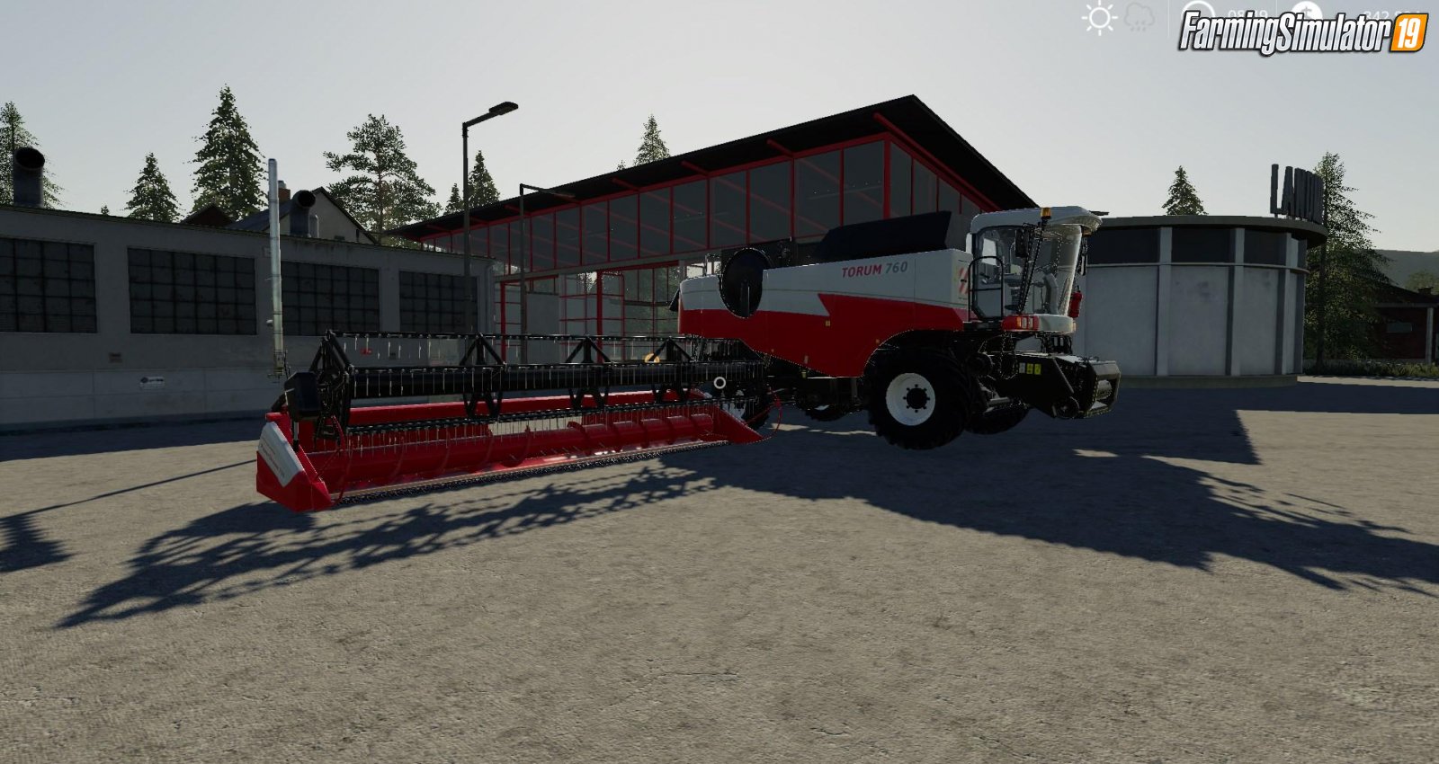 Combine ROSTSELMASH TORUM Pack for FS19