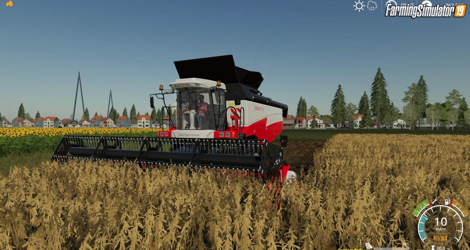 Combine ROSTSELMASH TORUM Pack for FS19