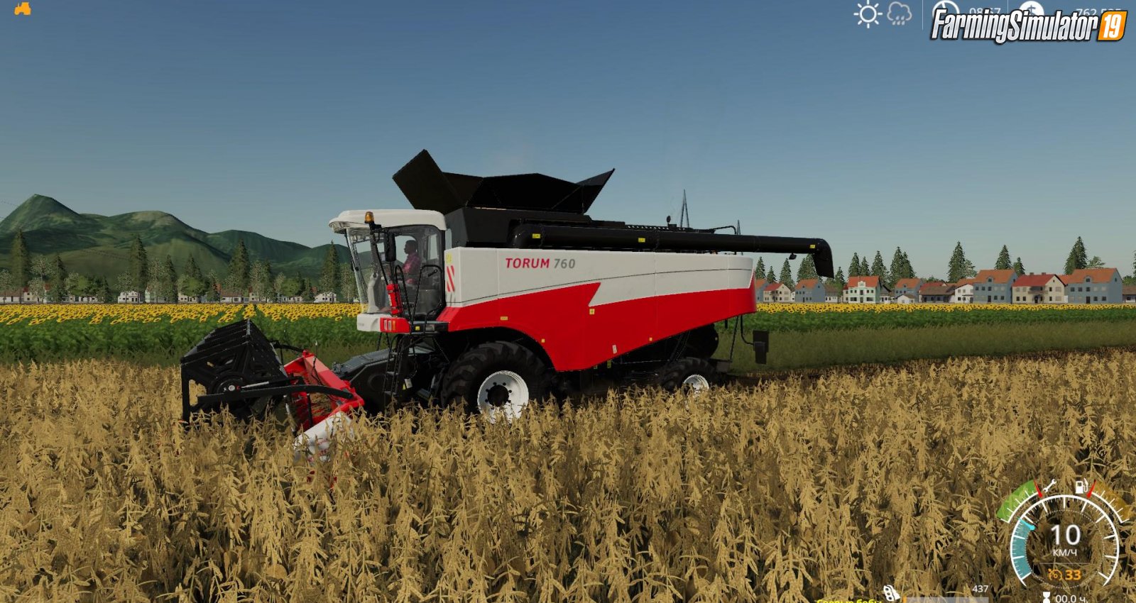 Combine ROSTSELMASH TORUM Pack for FS19